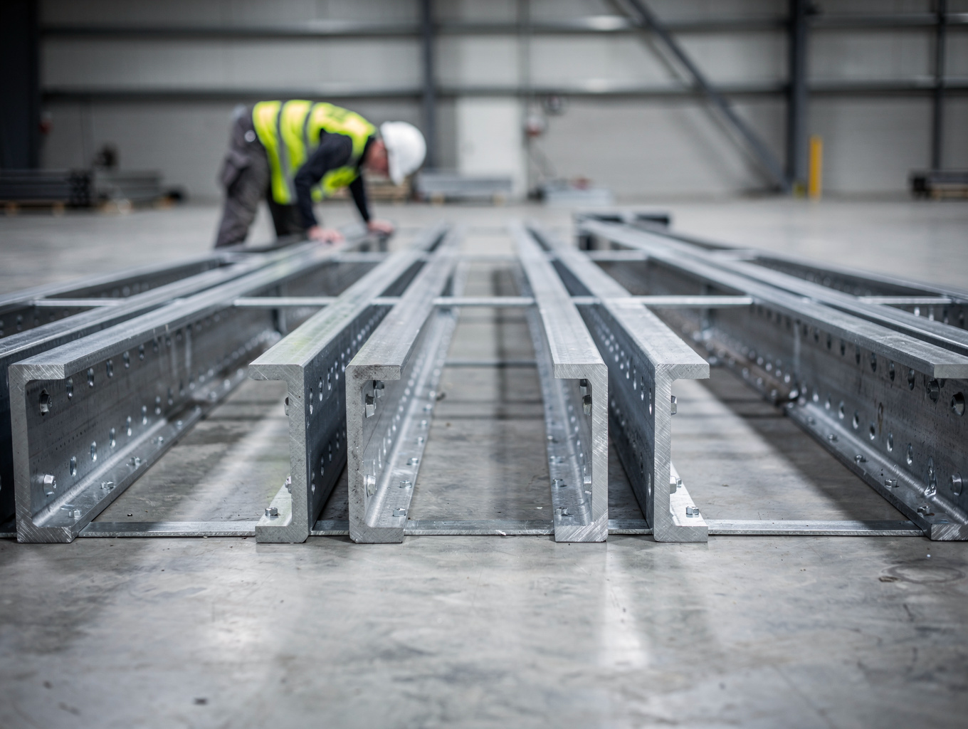 Ceiling steel profiles